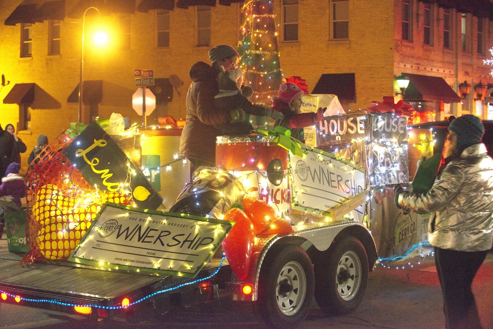 Holiday Spirit Felt During Whitewater's Parade of Lights Discover